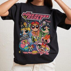Vintage Cartoon Trio T-Shirt, Retro Cute Girl Graphic Tee